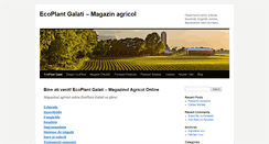 Desktop Screenshot of ecoplantgalati.ro