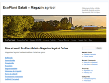 Tablet Screenshot of ecoplantgalati.ro